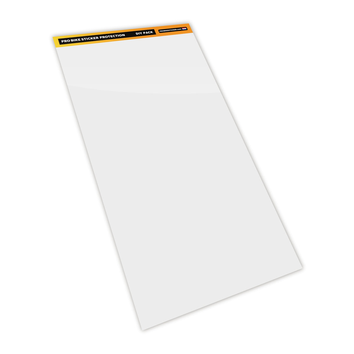Large sheet of transparent PPF protection film to cut to size yourself for your road bike or mountain bike