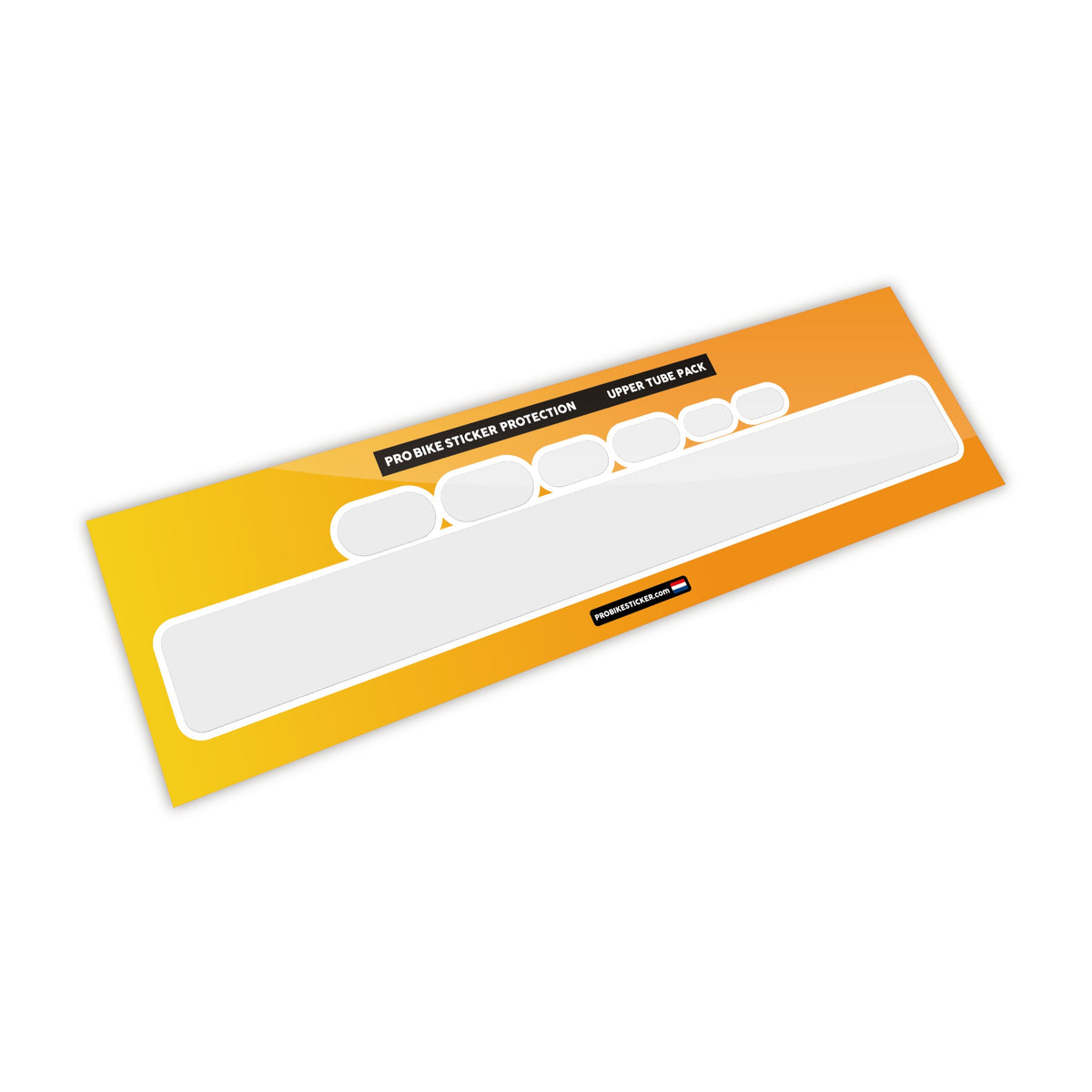 Top tube & head tube pack: pre-cut PPF protection film that protects the top tube of your bike